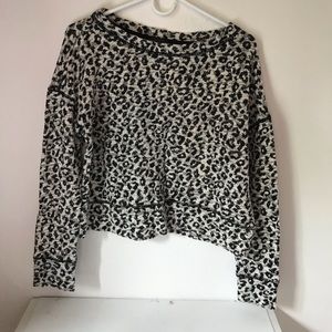 Banana republic cheetah print sweater